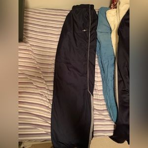 2 navy blue trackpants bundle